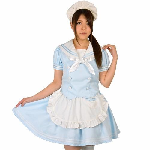 8mm メイド コスチューム 5点セット ツーピース セーラーメイド服 コスプレ 衣装 制服 可愛い パステルカラー レディース S/M/Lサイズ :  02000161 : ワールドインポートJJ - 通販 - Yahoo!ショッピング