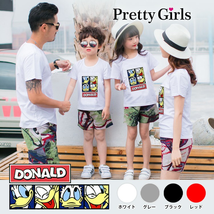 親子tシャツ 親子t Shirt ディズニー Tシャツ ペアルック Tシャツ ミッキー Tシャツ ディズニー Tシャツ 親子ペア 男の子 女の子 親子服 半袖 子供服 キッズ Qzz8035 Zealon 通販 Yahoo ショッピング
