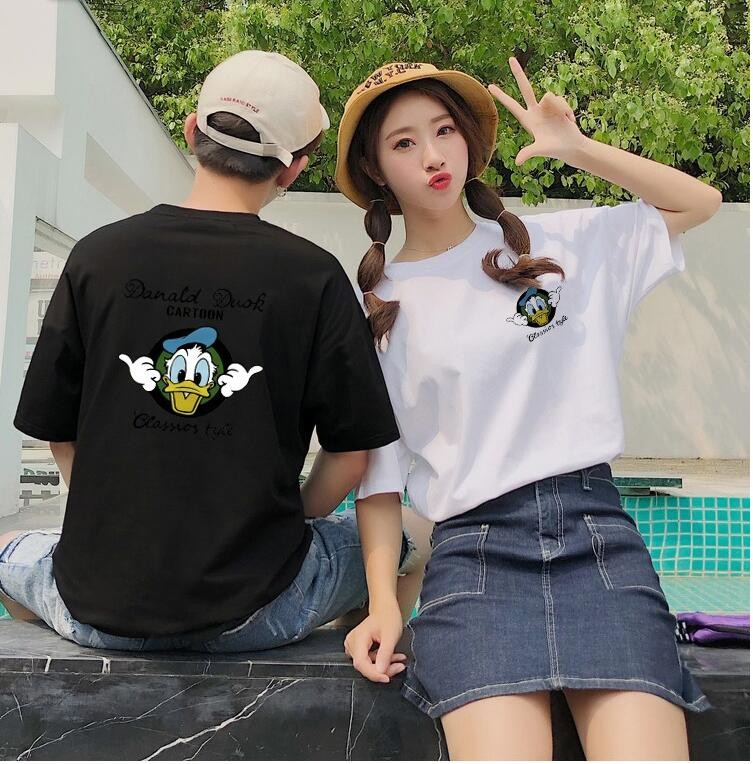 保育園 思想 信じる ドナルド T シャツ ペアルック 喜ぶ ジェスチャー 溝