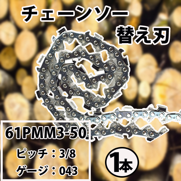 チェーンソー 替刃 1本 スチール 61PMM3-50 オレゴン 90PX-50E