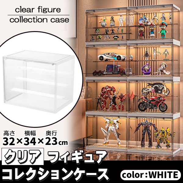 フィギュアケース コレクションケース 飾り用 展示用 組み立て不要 楽天市場】フィギュアケース LEDライト 収納 高品質