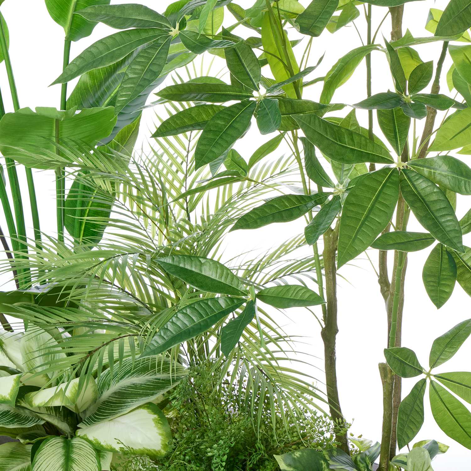 公式】ミックスN インナーポット 6個セット 観葉植物 フェイクグリーン