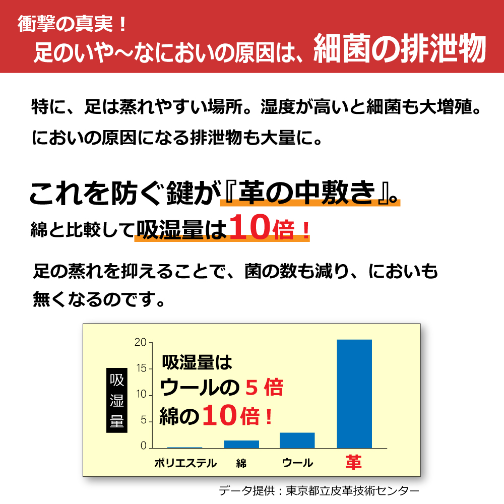 ダスコ シープ レザーインソール 本革 インソール Dasco レザー インソール 革 中敷き ヌメ革 消臭 天然 羊皮 クッション 吸湿 足裏 足の痛みに｜primeavenue｜03