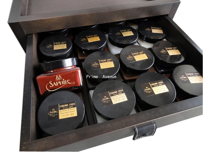 Saphir Noir サフィールノワール ドローワーボックス 靴磨き収納
