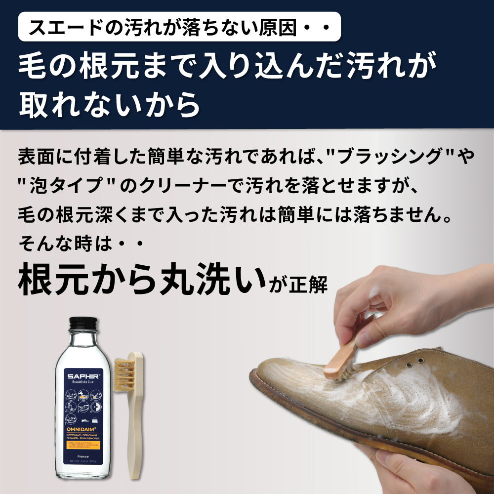 サフィール オムニローション 汚れ落とし 洗浄...の詳細画像2