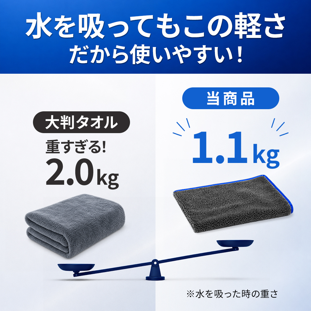 超吸水洗車タオル【PRO car wash】プロ仕様 洗車タオル マイクロ