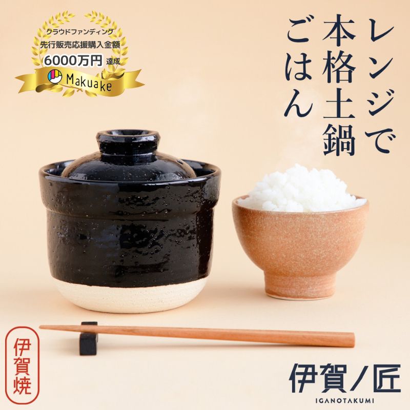 プライムダイレクト 電子レンジ専用調理器 土鍋 一人用 土鍋ごはん 
