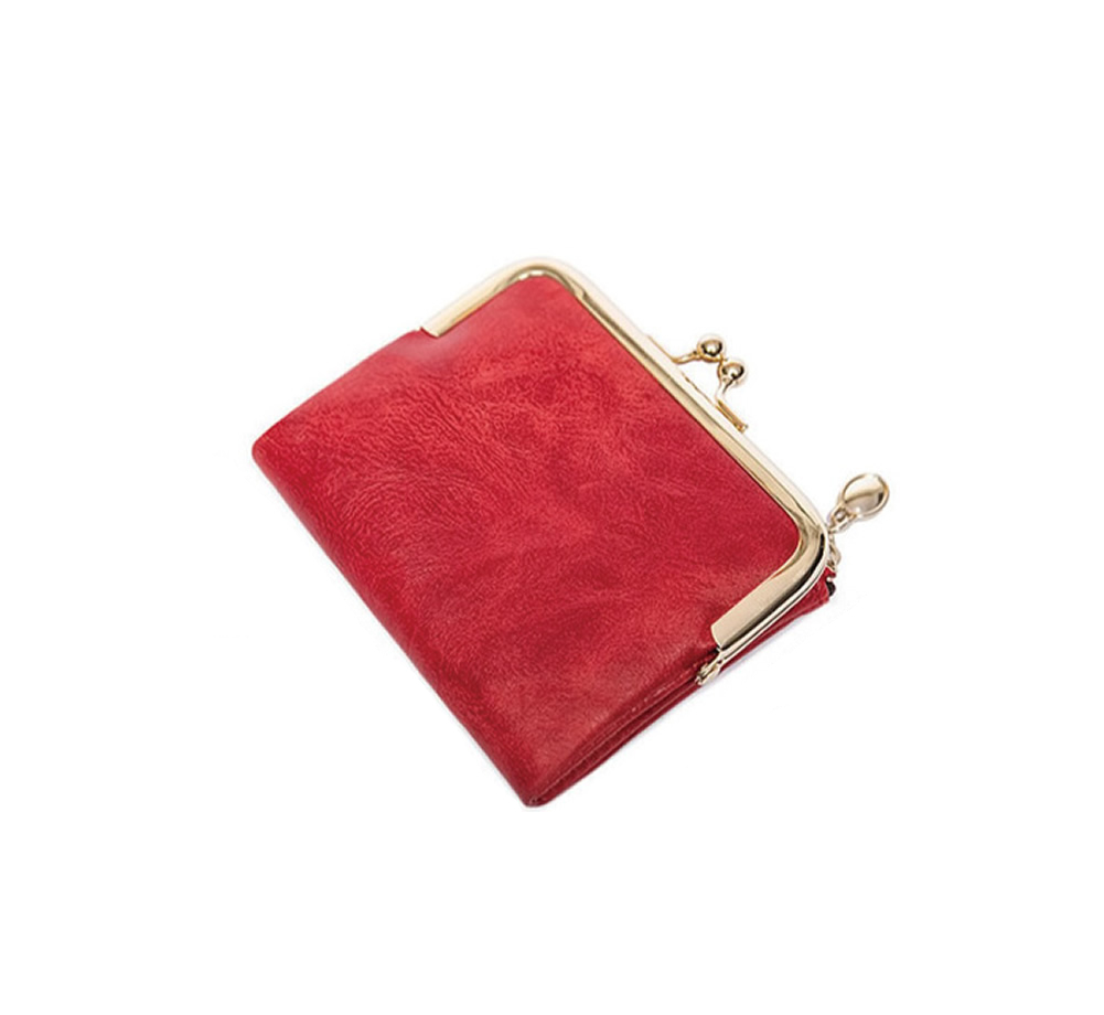 財布 レディース 二つ折り がま口 コンパクト 小さめ 2つ折り カード