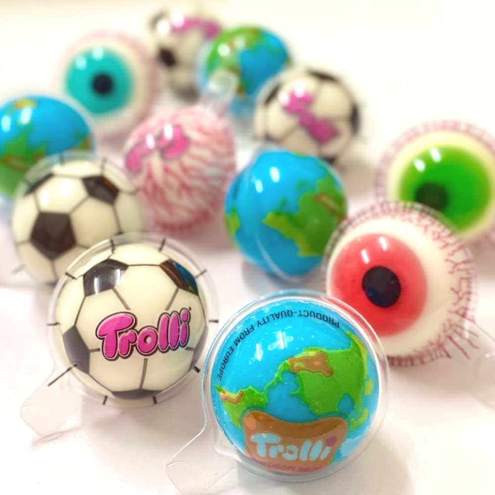 トローリ グミ 人気 3種 詰め合わせ ( 地球グミ / サッカーグミ / 目玉グミ ) Trolli プラネットグミ 韓国 SNSで話題  YouTube TikTok 送料無料