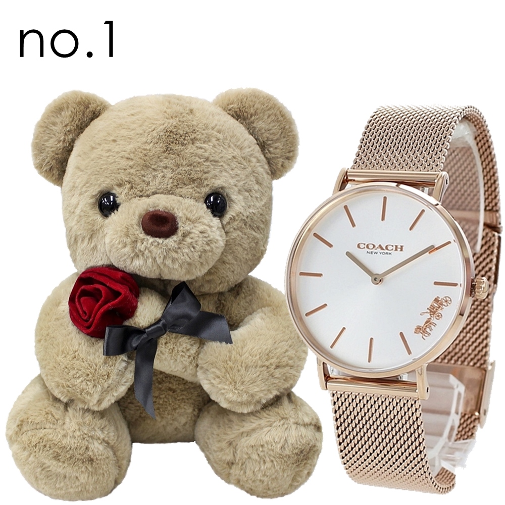 くまさんラッピング ショッパー付き コーチ 腕時計 レディース COACH くまさんラッピング ショッパー付き コーチ 腕時計 手表