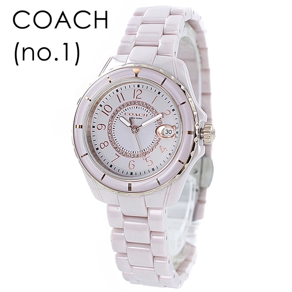 COACH（コーチ） レディース腕時計 女性用 セラミック 選べるカラー