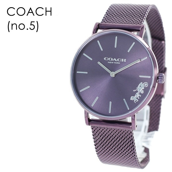 COACH レディース腕時計(文字盤カラー:パープル系)の商品一覧