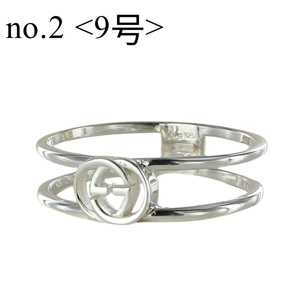 GUCCI（グッチ） リング 指輪 メンズ レディース シルバー925 GUCCI