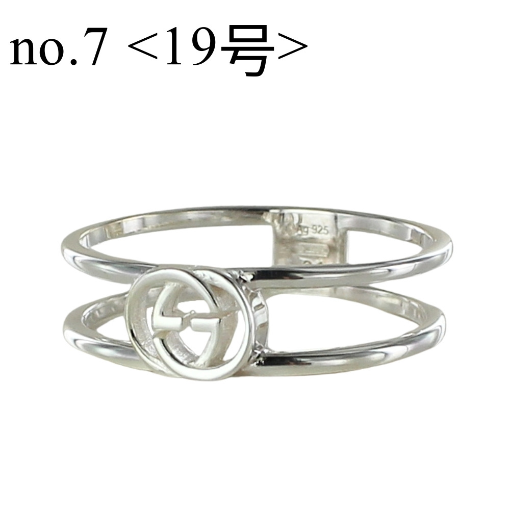GUCCI（グッチ） リング 指輪 メンズ レディース シルバー925 GUCCI