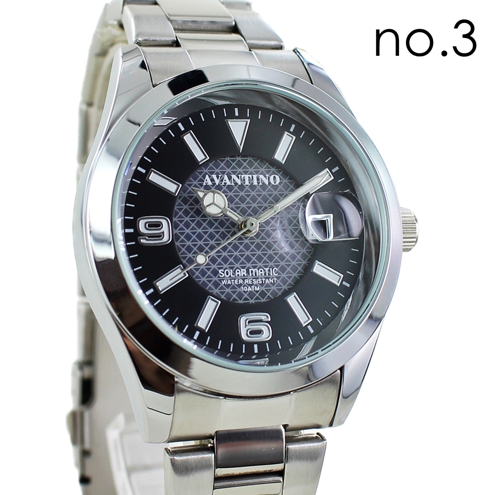 CREPHA（クレファー） ソーラー腕時計 防水 ギフトセット 携帯ケース