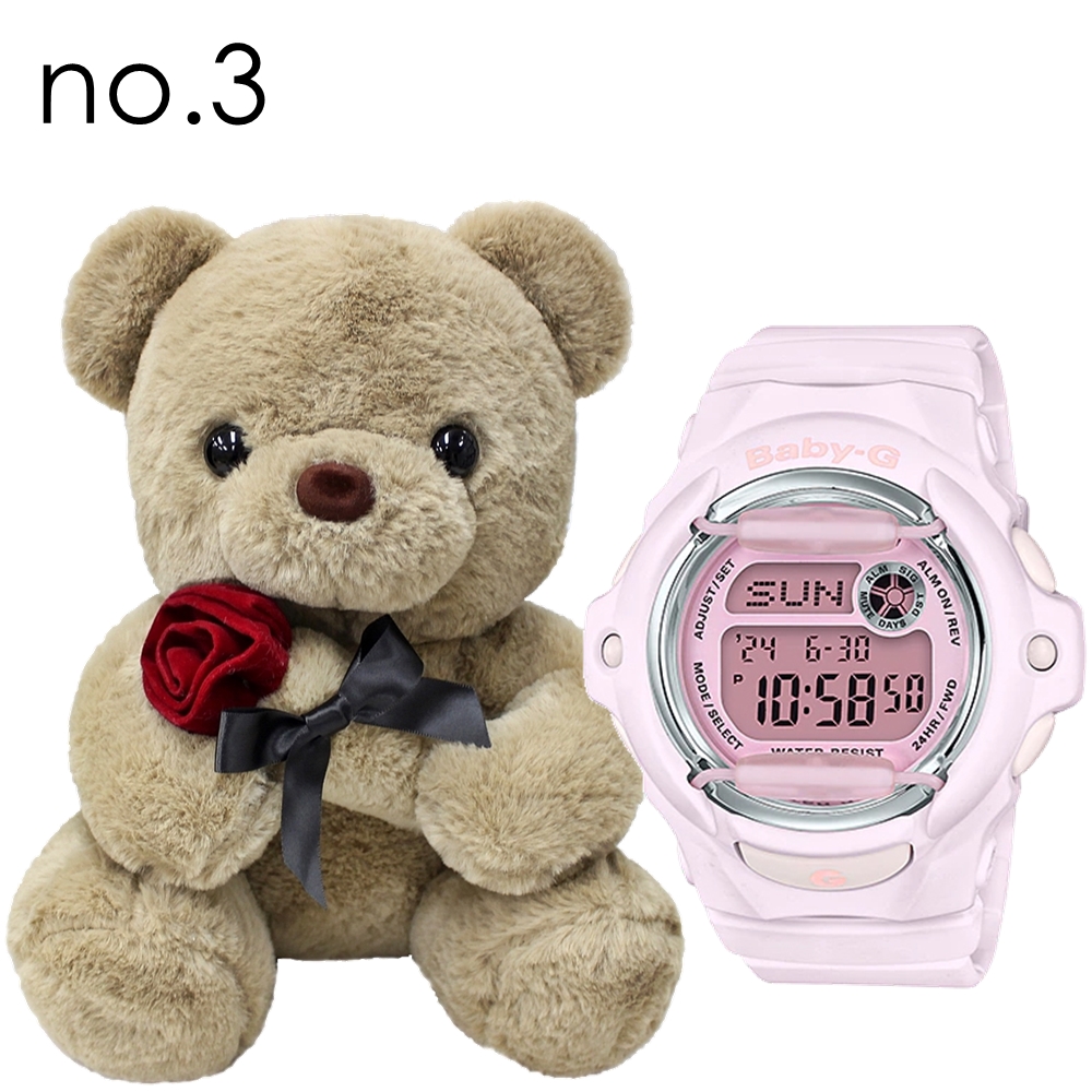 レディース 腕時計 カシオ Baby-G くまさんラッピング 紙袋つき ギフト 誕生日 プレゼント ...