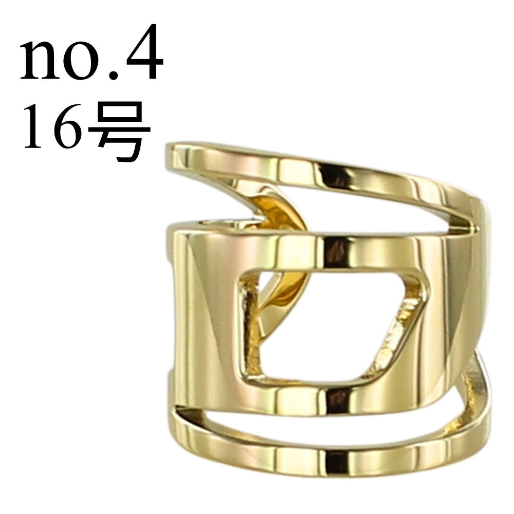 DIESEL Jewelry リング 9号 DIESEL（ディーゼル） リング 指輪 幅広 メンズ レディース ステンレス