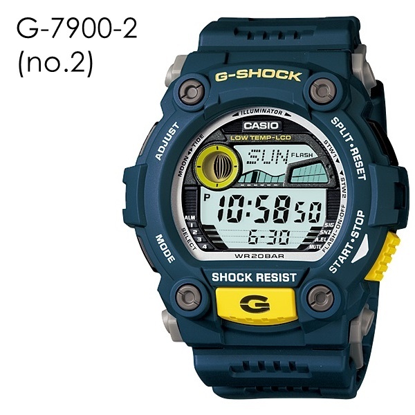 稼働 G-SHOCK 腕時計 デジタル G-7900 メンズ 防水 1839 G-7900-1JF | CASIO