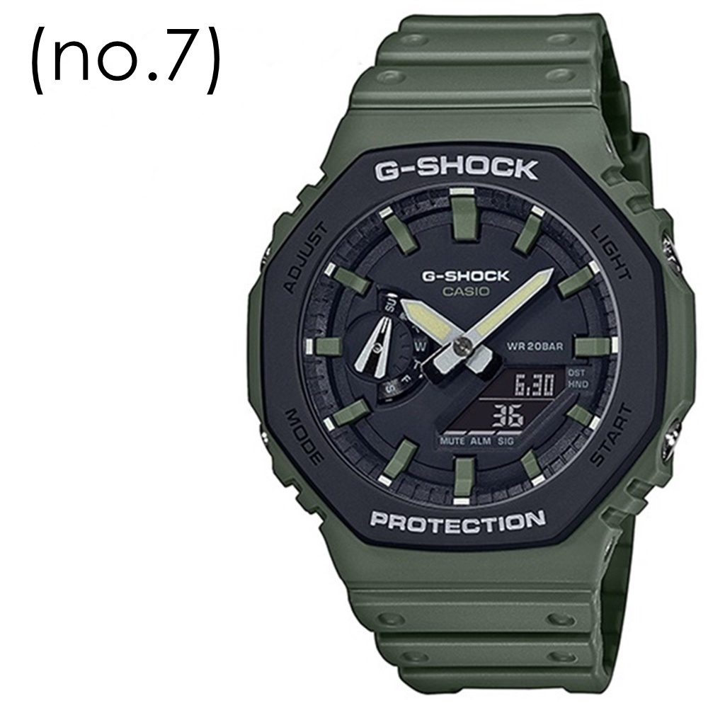 選べるシリーズ CASIO G-SHOCK Gショック ジーショック カシオ BASIC アナデジ 八角形 カーボンコア 腕時計 誕生日 プレゼント 父の日｜primewatch｜08