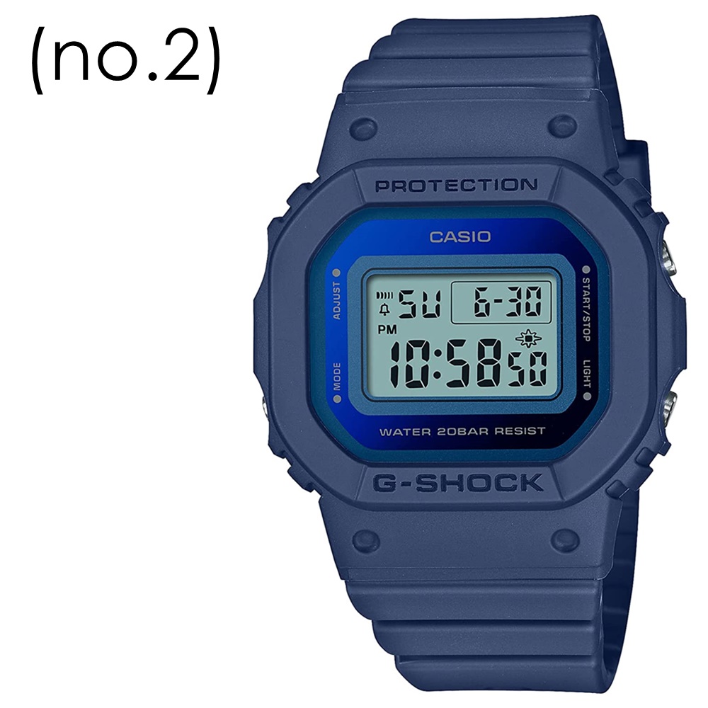 カシオ Gショック 定番スクエアモデル 可愛い 小型 薄型 メタリック 腕時計 デジタル 選べるシリーズ 誕生日 プレゼント 父の日｜primewatch｜03