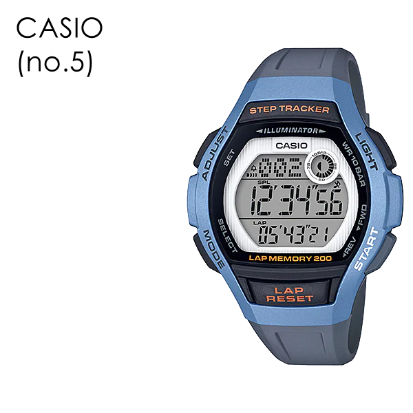 ランニング専用 自動歩数計測 ジョギング 国内正規品 CASIO カシオ 腕時計 メンズ レディース 子供 大人 シニア 父 母 運動 健康管理 ランナー 走りながら操作｜primewatch｜06