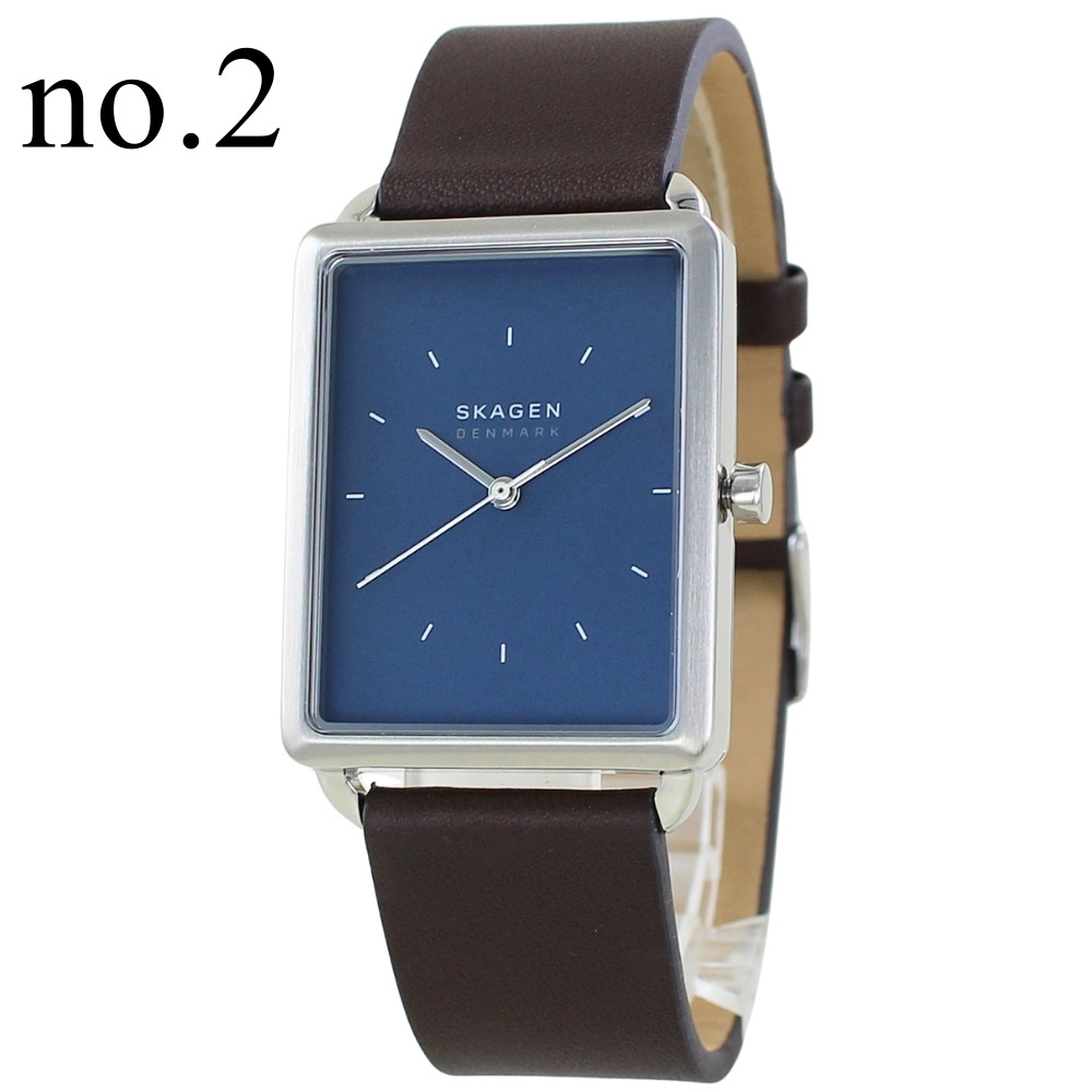 [箱なし]スカーゲン SKAGEN SKW6230 Hagen メッシュベルト Skagen Hagen Stainless Steel Mesh Bracelet and Blue Dial