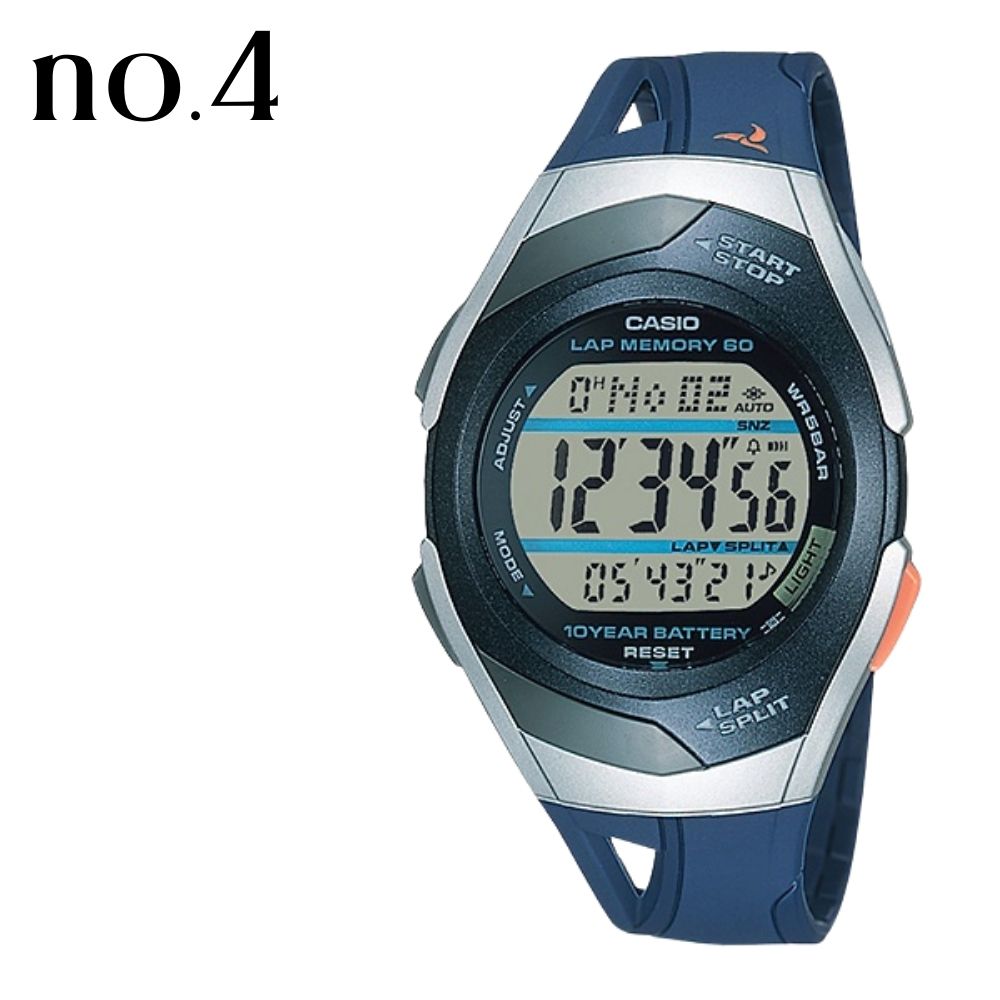 カシオ メンズ 腕時計 STR-800 デジタル ランナーズ スポーツ 新品電池 CASIO（カシオ） ランナー用 腕時計 手表 ランニング ジョギング