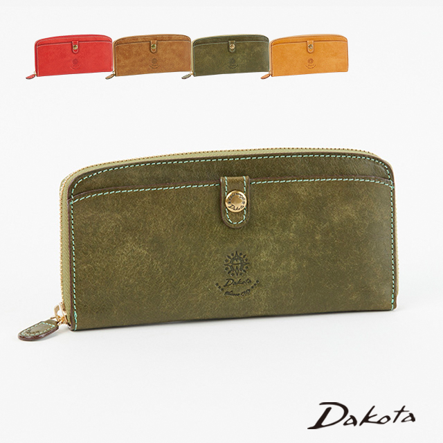 【新品】　Dakota ダコタ コラッジョ 長財布　グリーン Dakota（ダコタ） 公式 ダコタ財布 長財布 財布 レディース コラッジョ