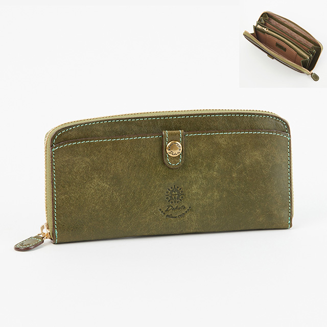 【新品】　Dakota ダコタ コラッジョ 長財布　グリーン Dakota（ダコタ） 公式 ダコタ財布 長財布 財布 レディース コラッジョ