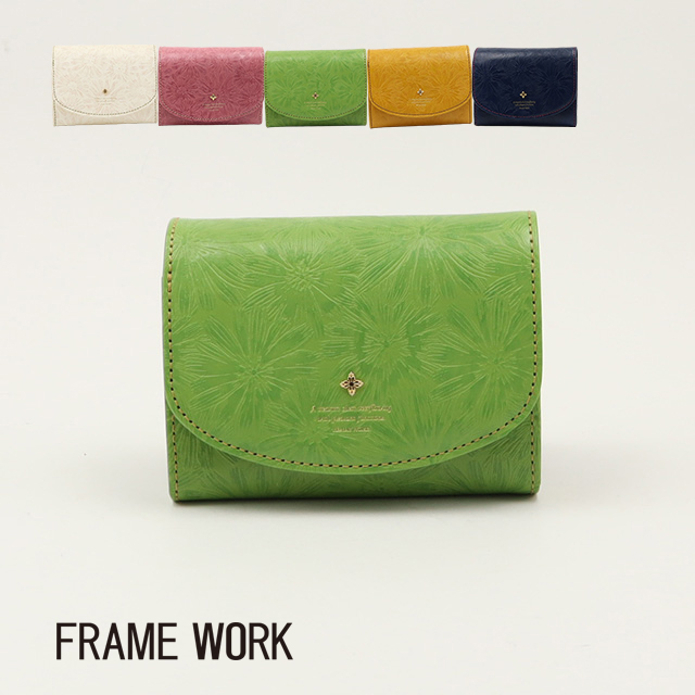 FRAME WORK フレームワーク 二つ折り財布 マニフィーク 0041920 :0041920:PRINCESSBAG