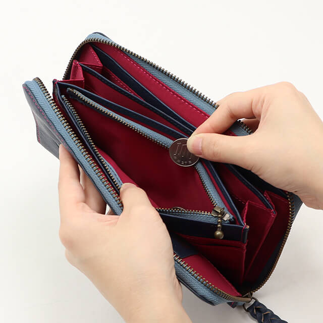 主 長財布 公式 box21 ボックス レディース 長財布 レフティア 0332463