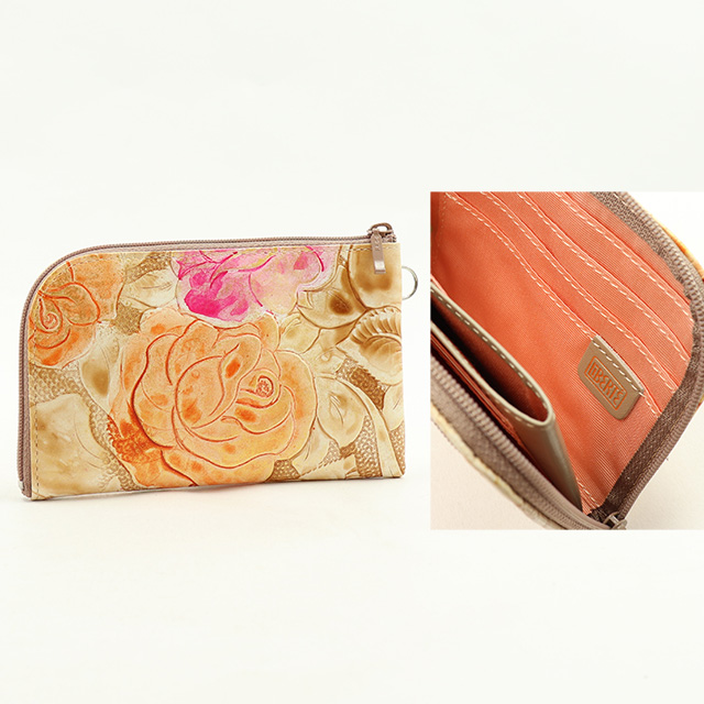 公式 LiBERTE リベルテ コンパクト財布 アンティックローズ 0352852