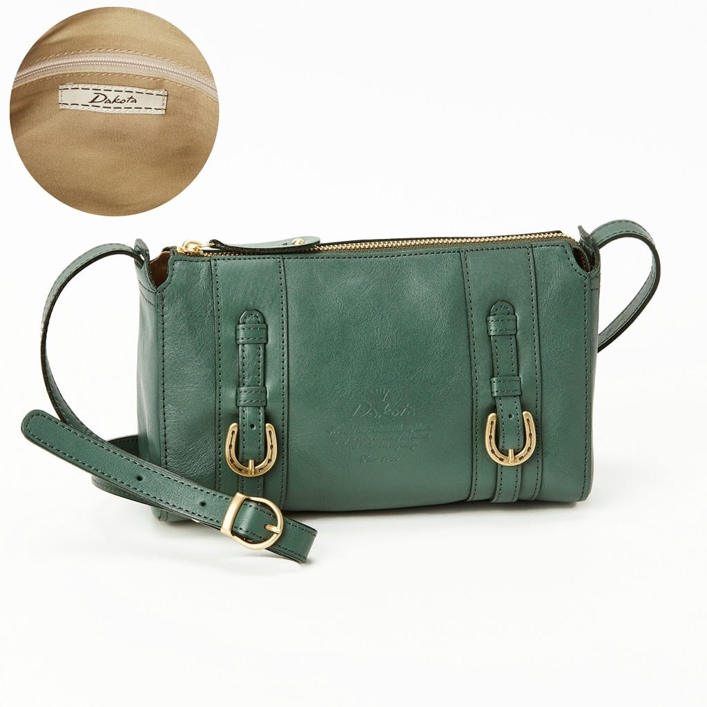 【美品】Dakota ダコタ キューブ ショルダーバッグ エメラルドグリーン 緑 Dakota（ダコタ） 【公式WEB限定色あり】公式 Dakota dakota