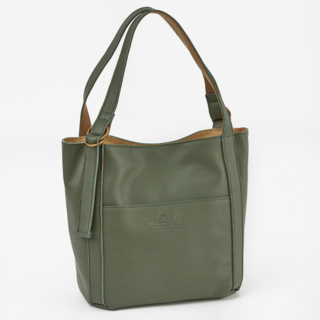【美品】ダコタ Dakota ラポール トートバッグ 肩掛け オリーブグリーン Dakota 公式 ダコタ dakota ダコタバッグ トートバッグ バッグ