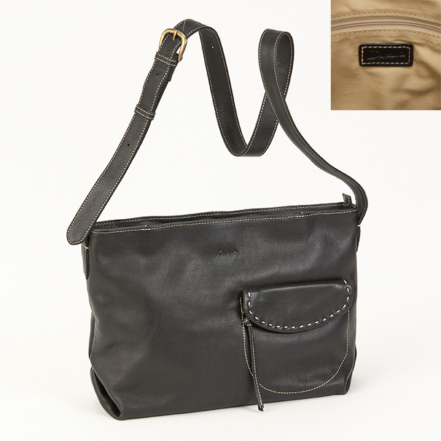 【未使用タグ付き】 Dakota シャーロット ショルダーバッグ レザー 黒 Dakota（ダコタ） ショルダーバッグ バッグ シャーロットレイン