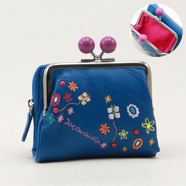 Jocomomola（ホコモモラ） レディース 二つ折り財布 コロレス 5380210