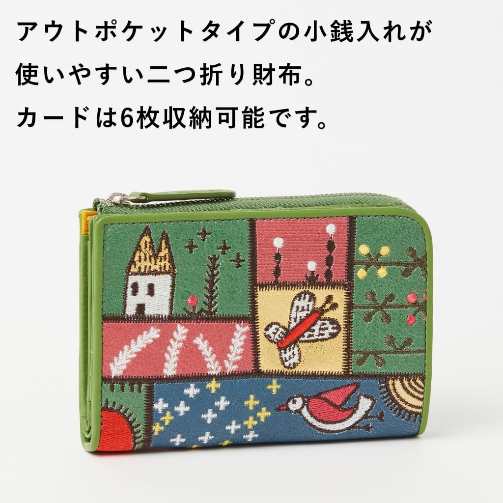 Jocomomola（ホコモモラ） 2つ折り財布 カンポ2 5388010 : PRINCESSBAG