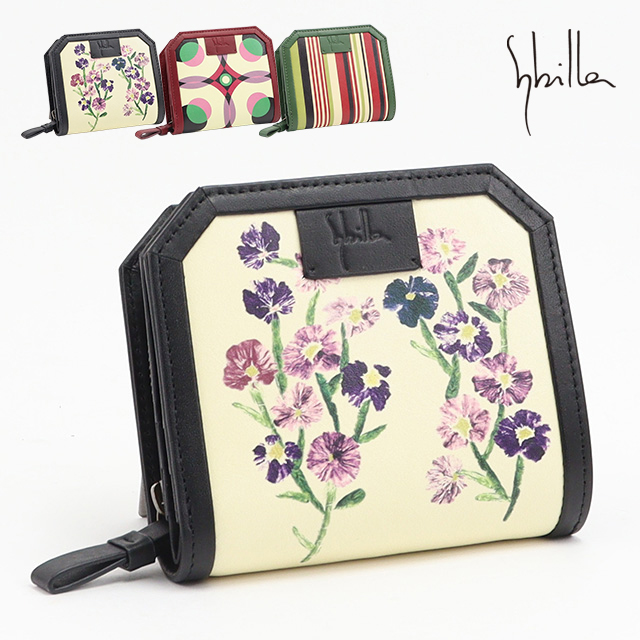 Sybilla 二つ折り財布 アルマ グリーン Sybilla シビラ 2つ折財布 アルマ 5470521 : PRINCESSBAG - 通販