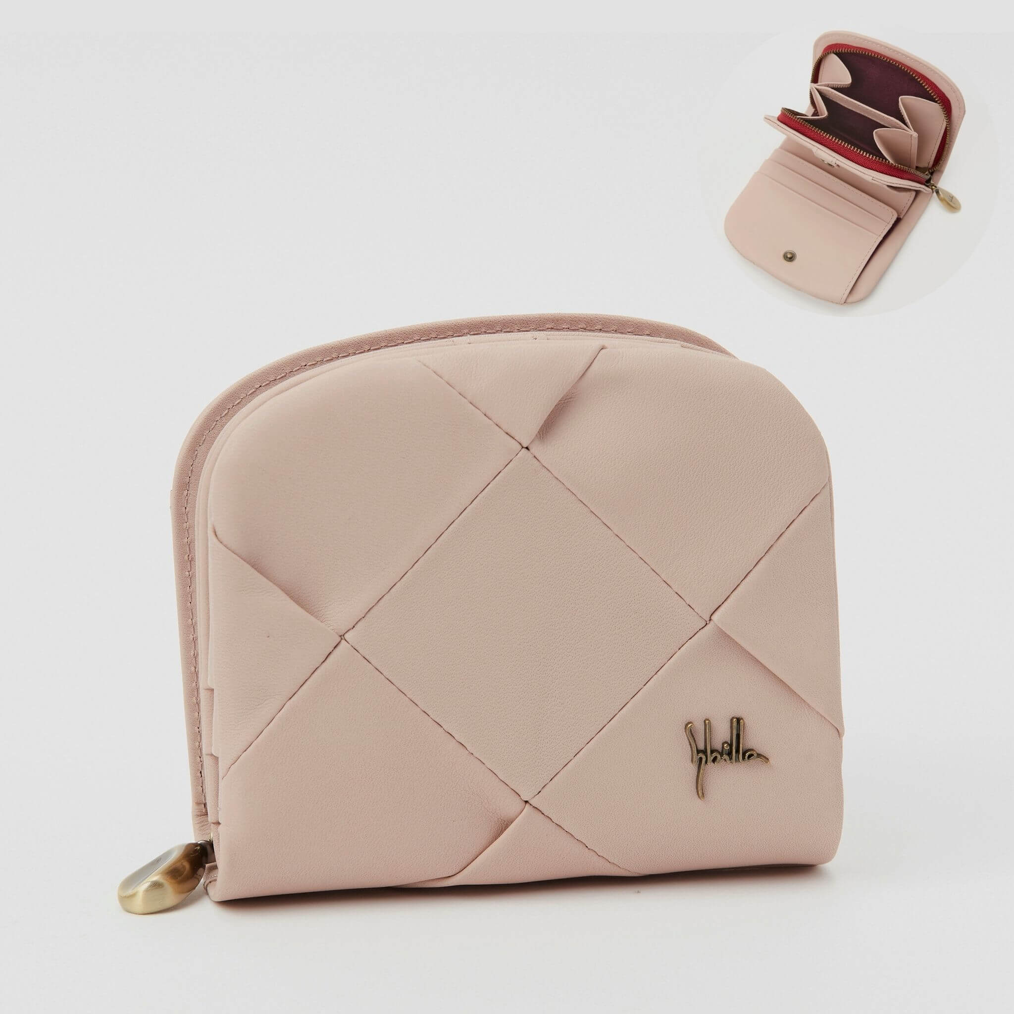 メリクリセール！Shilla シビラ　ベージュ 二つ折り財布　新品箱付 Sybilla（シビラ） 二つ折り財布 インビシブレ 5470571 : PRINCESSBAG