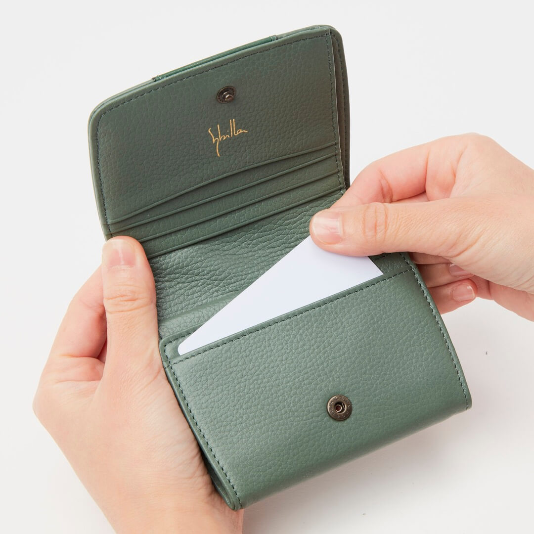 Dakota（ダコタ） Sybilla シビラ 二つ折り財布 ミニ財布 アンバール