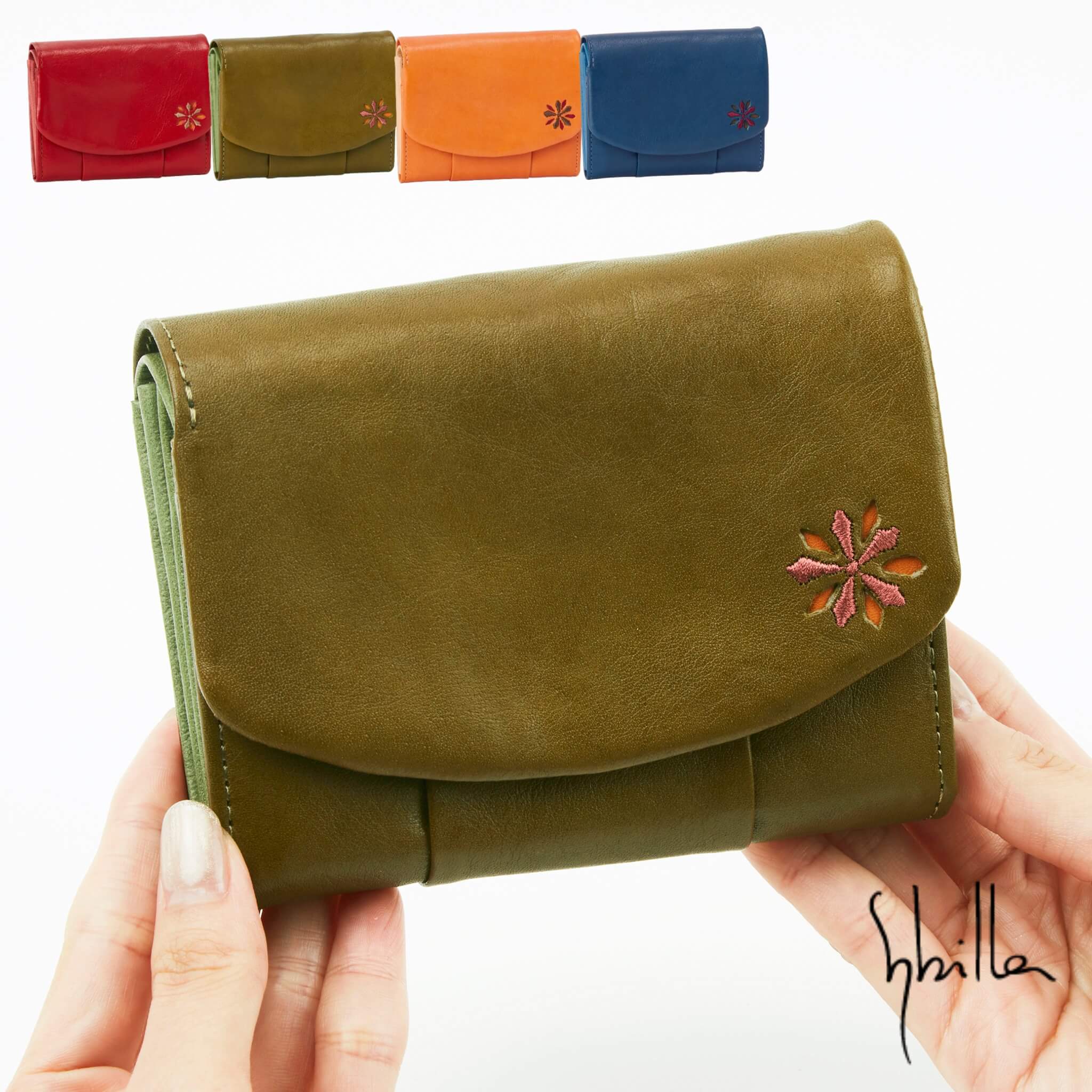 Sybilla シビラ レディース 二つ折り財布 ラーナ 5471171