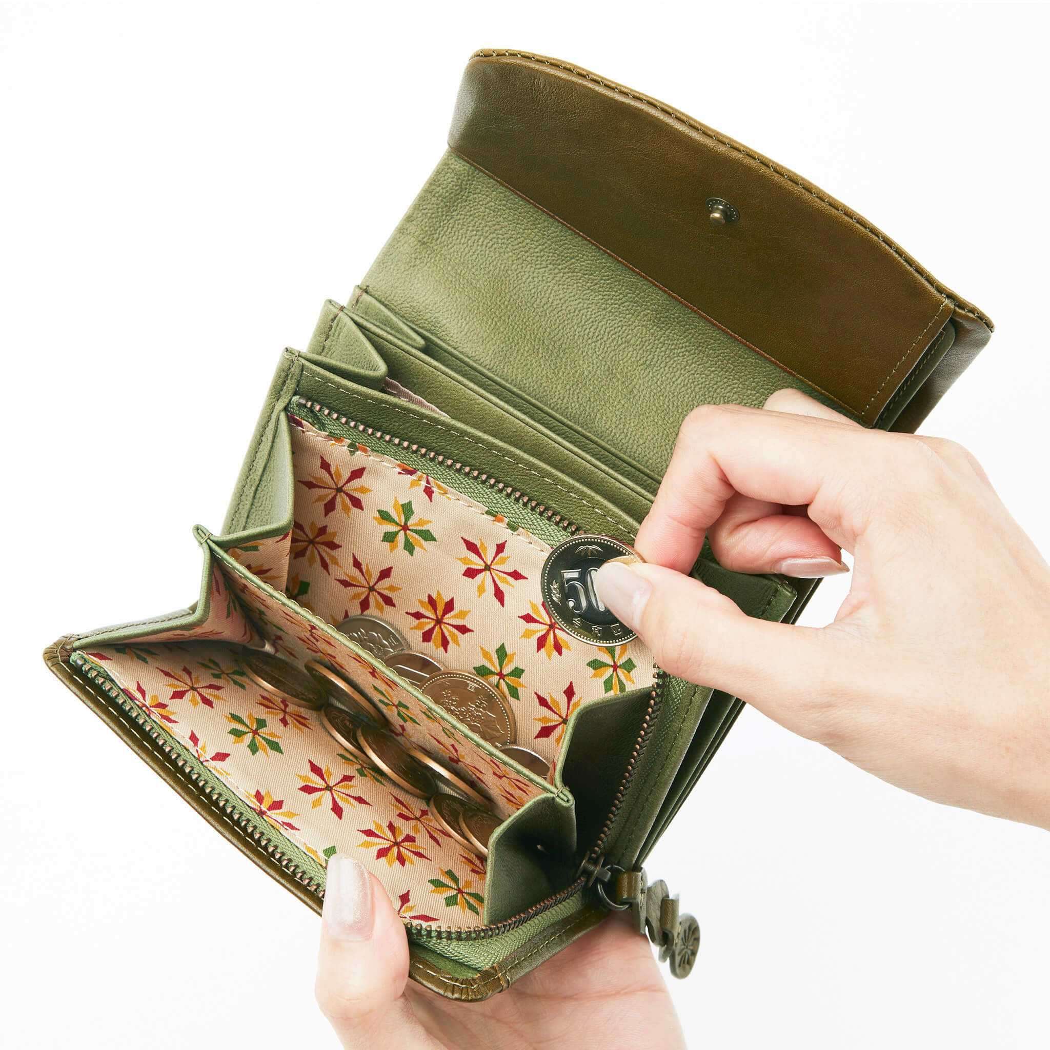 Sybilla シビラ レディース 二つ折り財布 ラーナ 5471171