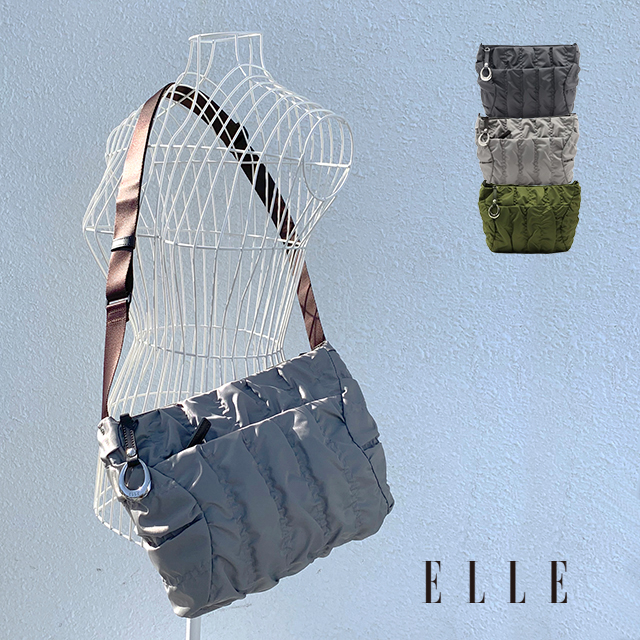 ELLE（エル） ショルダーバッグ バッグ クシュクシュ 6431801