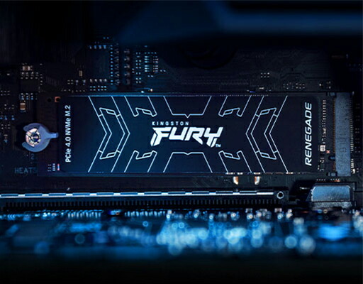 Kingston FURY SSD Renegade 1TB ヒートスプレッダ Kingston 【メーカー取り寄せ】キングストン FURY Renegade PCIe