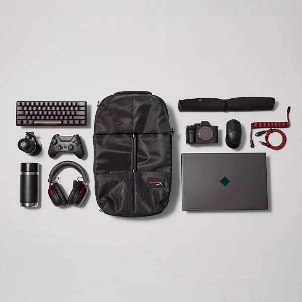 HyperX Knight ゲーミングバックパック ブラック 高耐久 16インチ