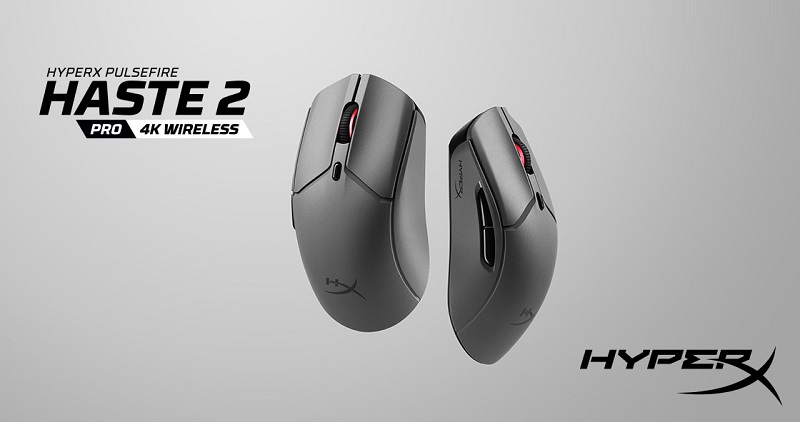 HyperX Pulsefire Haste 2 Pro ワイヤレス ゲーミングマウス 4K