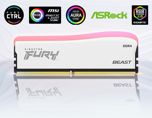 Kingston （在庫限り）キングストン FURY Beast DDR4 RGB