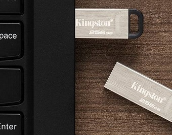 キングストン DataTraveler Kyson USBフラッシュドライブ USB 3.2 Gen1 256GB シルバー DTKN 256GB Kingston USBメモリ 国内正規品 新生活