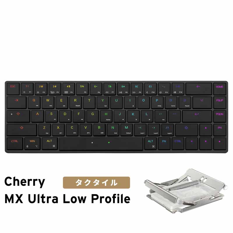 MISTEL Mistel Barocco AIRONE RGB BT Cherry ULP キーボード