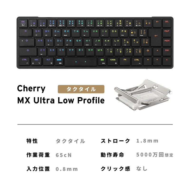 Mistel Barocco Mistel AirOne Pro 65%レイアウト 日本語キー配列 薄型 メカニカルキーボード VIA対応 ML-MD68PRO-Jシリーズ ミステル Mistel Barocco Mistel AirOne Pro 65%レイアウト 日本語キー配列 薄型 メカニカルキーボード VIA対応 ML-MD68PRO-Jシリーズ ミステル